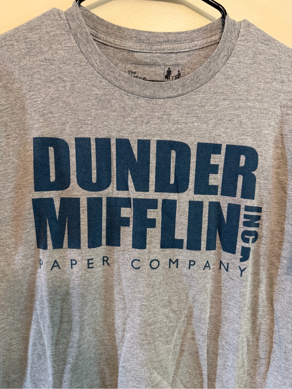 Ripple Junction Gray T-Shirt with Navy Blue Logo - Picture 2 of 4